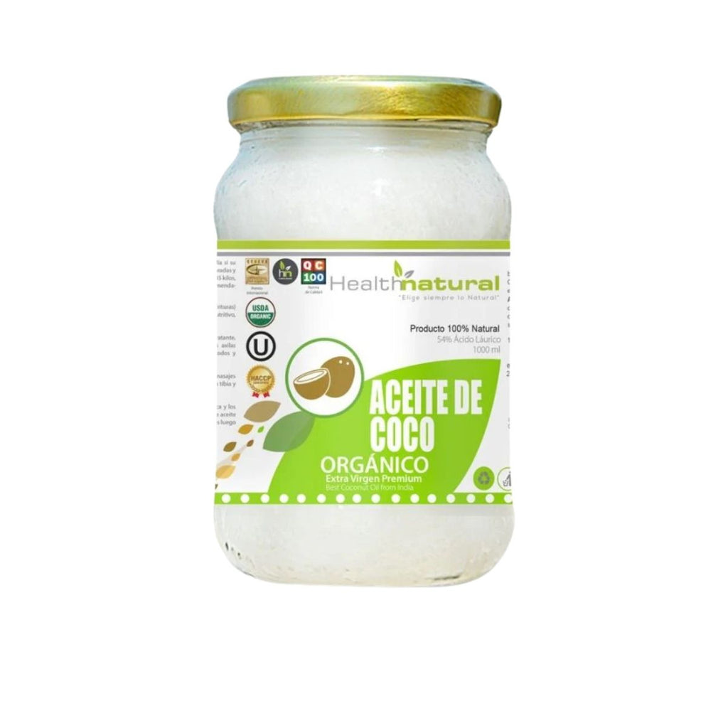 Aceite de Coco Orgánico 1000ml - Health Natural