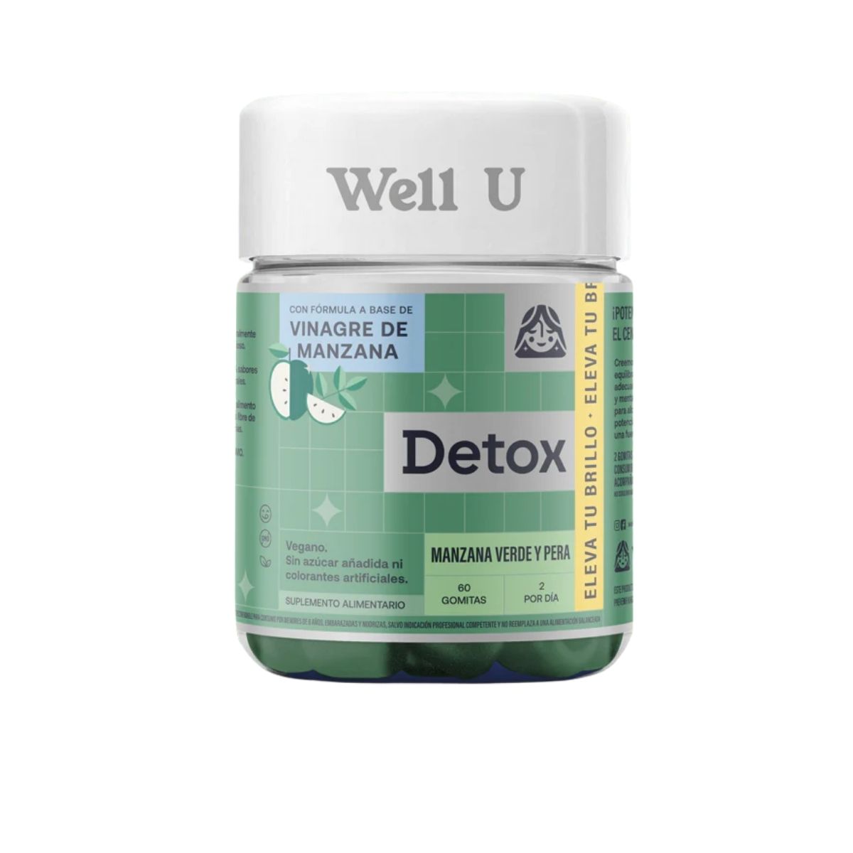 DETOX Gomitas 60 Unidades - Well U