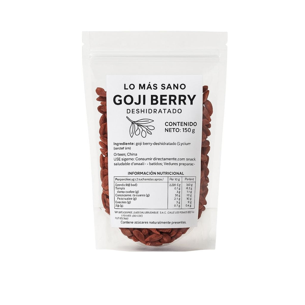 Goji Berry Deshidratado - Súper Alimento Natural