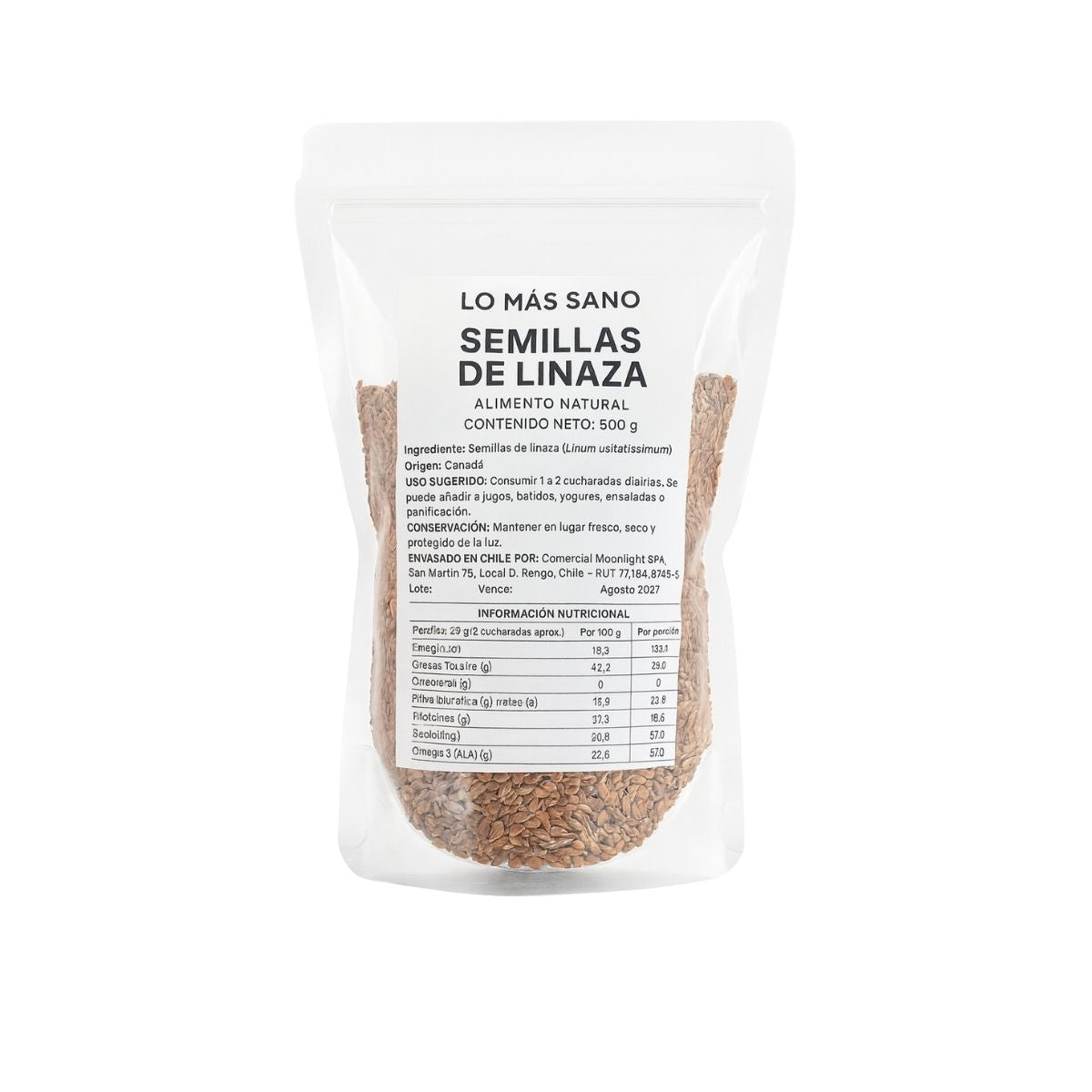 Semillas de linaza 500gr