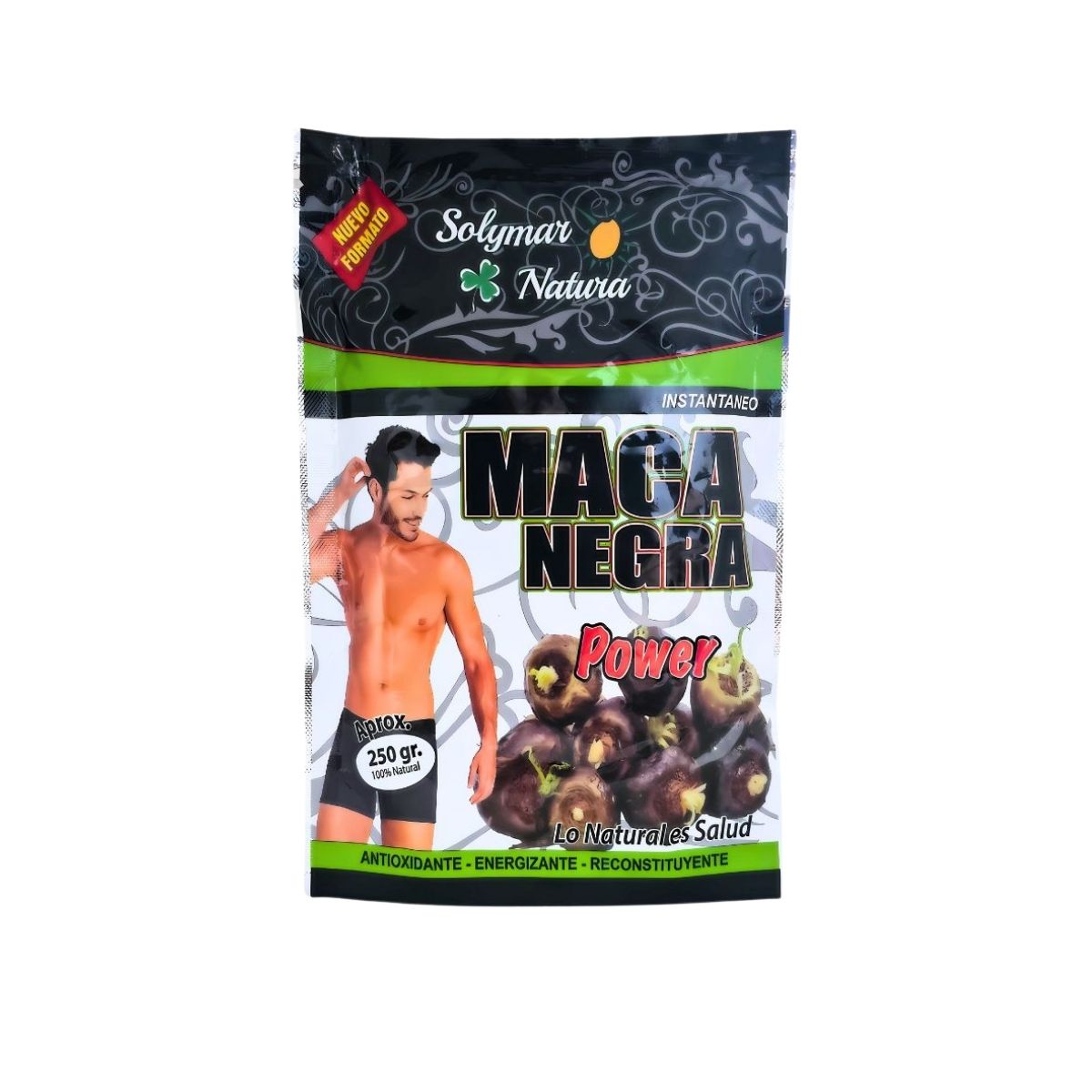Maca Negra en Polvo 250 Grs.Solymar Natura