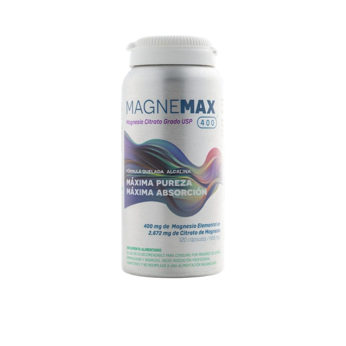 Magnemax 400 – Citrato de Magnesio Alta Absorción para Músculos, Huesos y Energía | Vital & Young