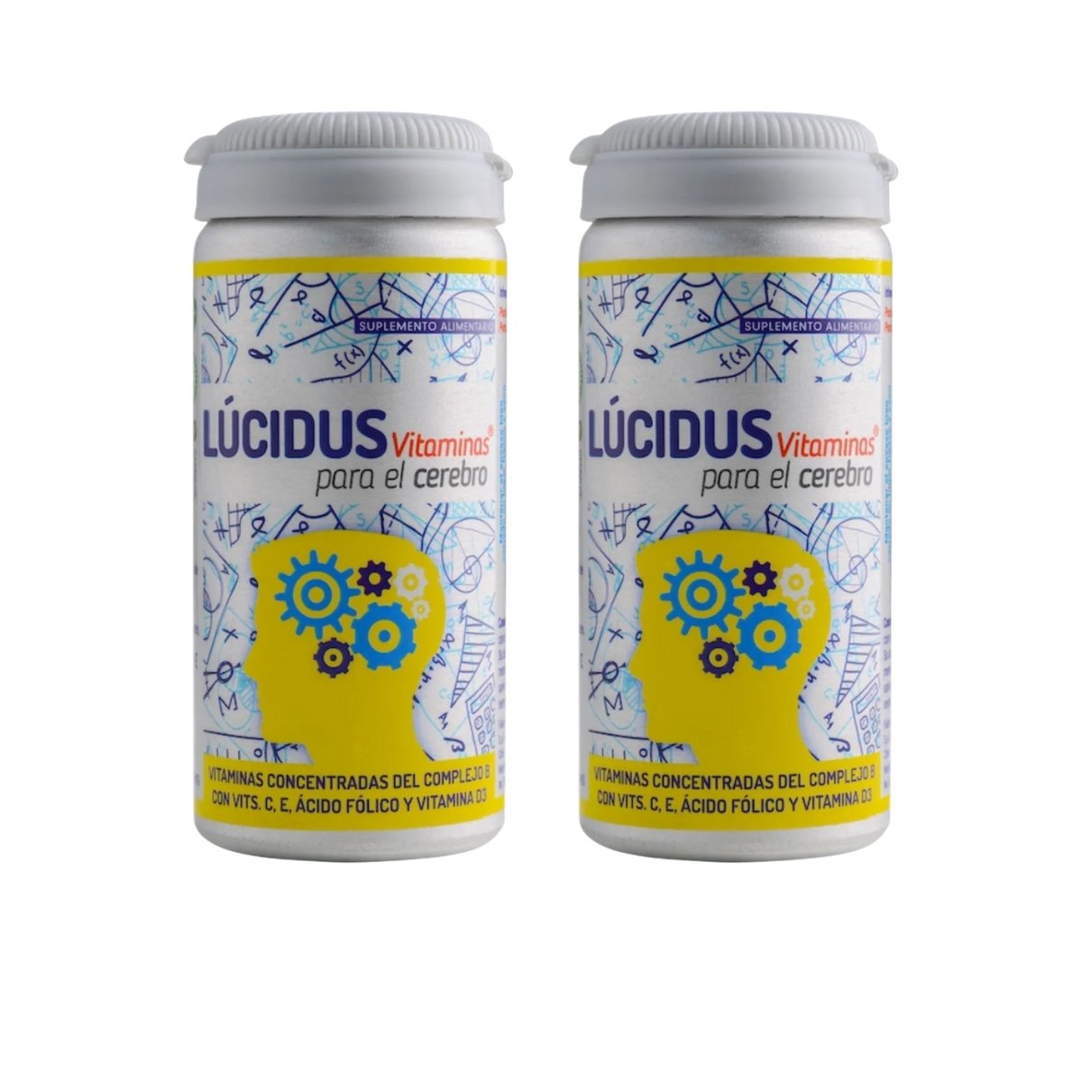 Lucidus – Complejo de Vitaminas B, C, D3 y E para Memoria, Concentración y Energía Mental | Vital & Young
